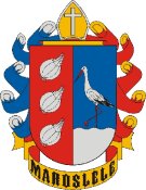 Maroslele címere